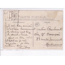 LA QUEUE-lez-YVELINES: grande-rue, hôtel des voyageurs, attelage - très bon état