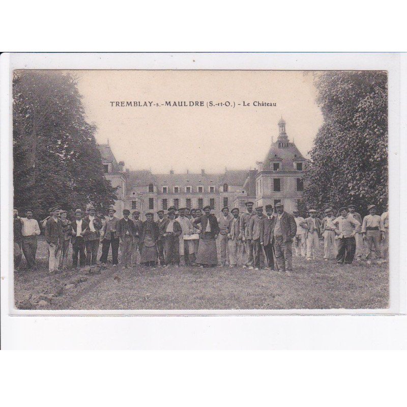 TREMBLAY-sur-MAULDRE: le château - état