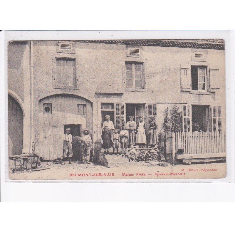 BELMONT-sur-VAIR: maison rinkel, épicerie-mercerie - état