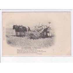 LA BEAUCE: la moissonneuse - très bon état