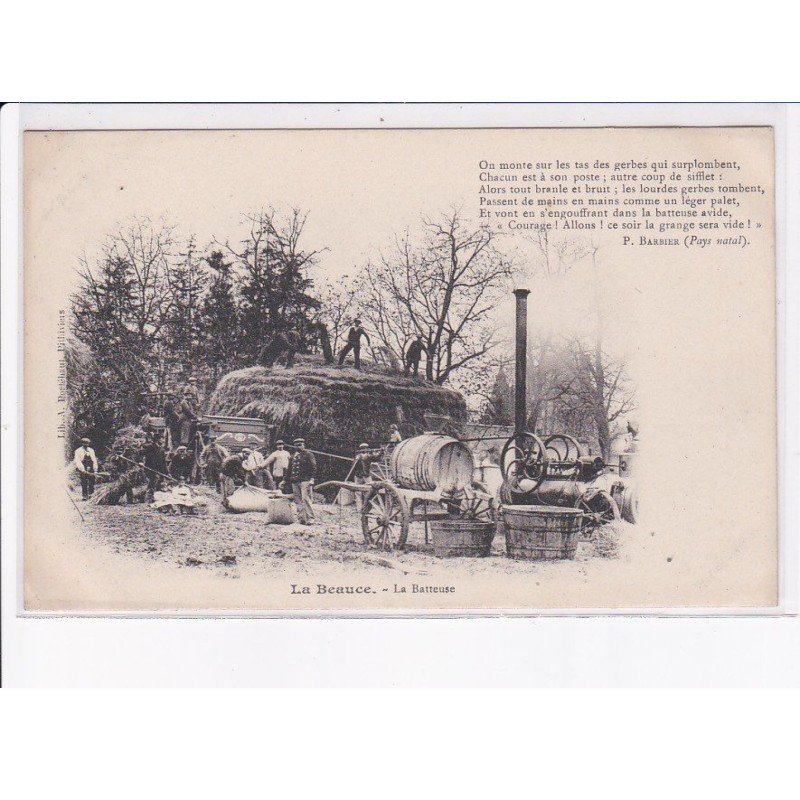 LA BEAUCE: la batteuse - très bon état