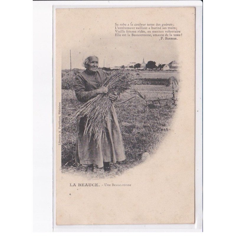 LA BEAUCE: une eauceronne - très bon état