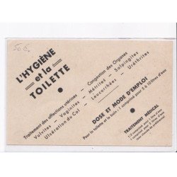 publicité, soins intimes de la femme, comprimés aniodol, l'hygiène et la toilette - très bon état