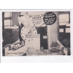 PUBLICITE: éléphant, tapioca teddy exotique - très bon état