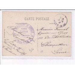 CACHET: les parrains de reuilly, cote d'azur, le vaguemestre, 22e section de C.O.A. - très bon état