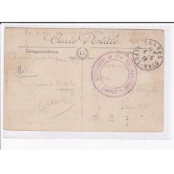 CACHET: détachement du 114e régiment territorial, cannes - très bon état