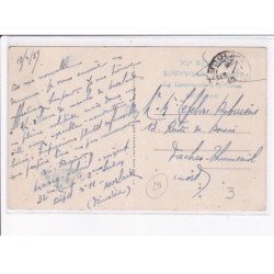 CACHET: XIe région subdivision de brest, le commandant d'armes, morlaix - très bon état