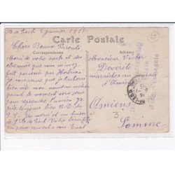 CACHET: 12e régiment d'infanterie territoriale, 18e compagnie - très bon état