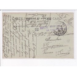 CACHET: hôpital militaire, villemin, le vaguemestre - très bon état