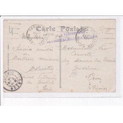 CACHET: le vaguemestre de l'hôpital militaire - très bon état