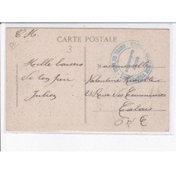 CACHET: hôpital militaire temporaire, hôtel de nice - très bon état