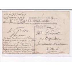 CACHET: hôpital temporaire 77 collège saint-françois, dijon - très bon état