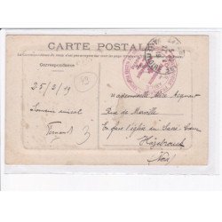 CACHET: croix-rouge française, foyer asile, blessés militaires - très bon état