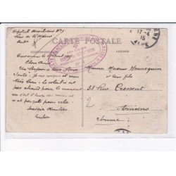 CACHET: société française de secours aux blessés - très bon état