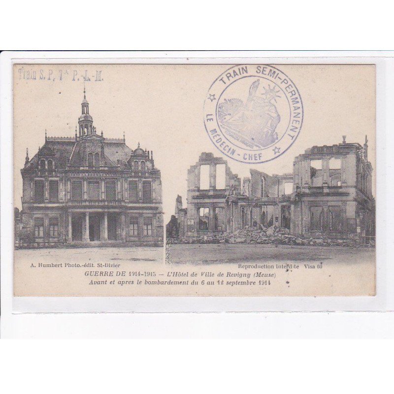 CACHET: train semi-permanent le médecin-chef - très bon état