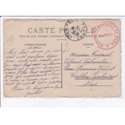 CACHET: hôpital temporaire du parc - très bon état