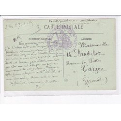 CACHET: hôpital auxiliaire n° 108 - très bon état