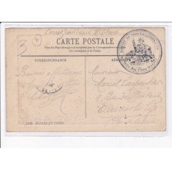 CACHET: dépôt de convalescents, salle des fêtes macon - très bon état