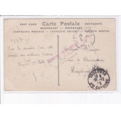 CACHET: hôpital temporaire n°20, le vaguemestre - très bon état