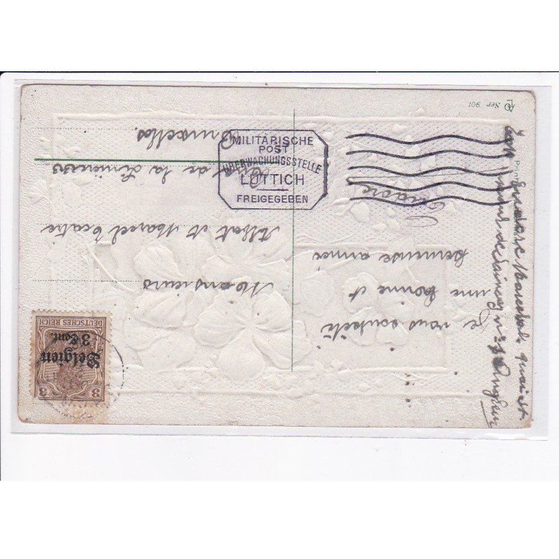 CACHET: militarische post luttich freigegeben - très bon état