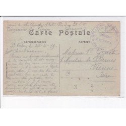 CACHET: détaché télégraphique, 8e régiment du génie - très bon état