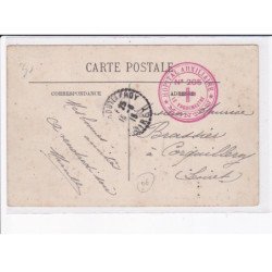 CACHET: hôpital auxiliaire, le vaguemestre - très bon état