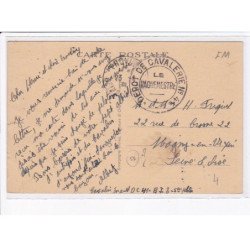 CACHET: dépôt de cavalerie n°4 - très bon état