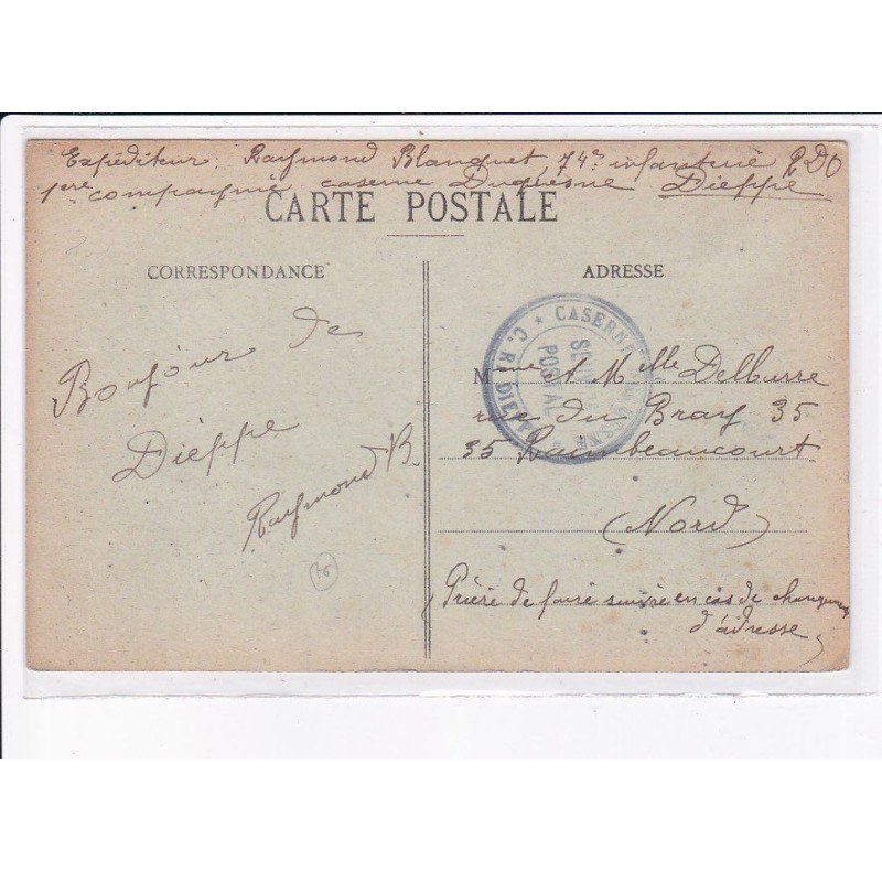 CACHET: caserne - très bon état