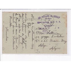 CACHET: les parrains de reuilly, paris, 22e section de C.O.A. - très bon état