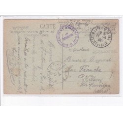 CACHET: 108e régiment d'infanterie, le vaguemestre - très bon état