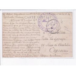 CACHET: bataillon de chasseurs - très bon état