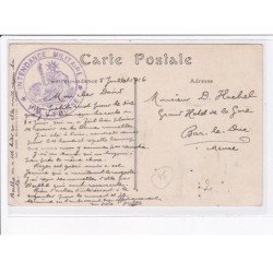 CACHET: intendance militaire P.M.V. pousse - très bon état