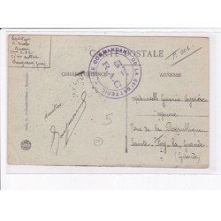 CACHET: le commandant de la 51e batterie - très bon état