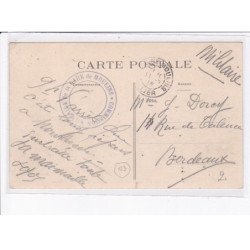 CACHET: commission militaire de la gare de moulins - très bon état