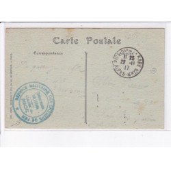 CACHET: service militaire des chemins de fer, commission militaire - très bon état