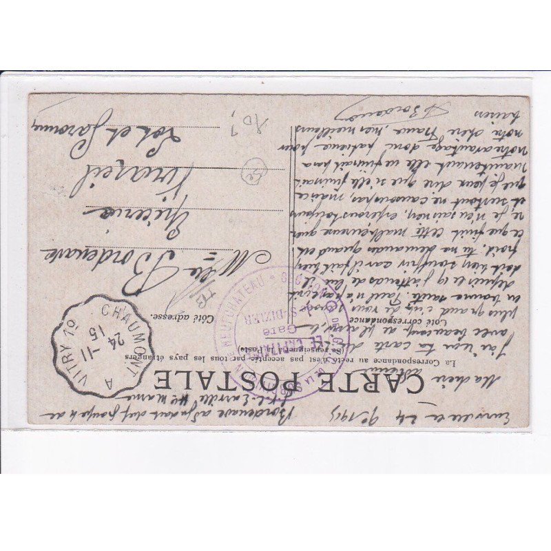 CACHET: G.I.C.  de la subdivision de neufchateau - très bon état