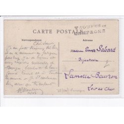 CACHET: troupes en campagne - très bon état