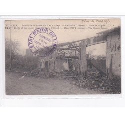 CACHET: état major de l'armée, commandement d'étapes d'arcis-sur-aube - très bon état