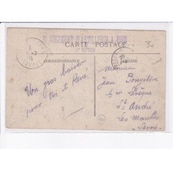 CACHET: 9e régiment d'artillerie à pied, 42e batterie - très bon état