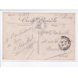 CACHET: commission militaire gare de tours - très bon état