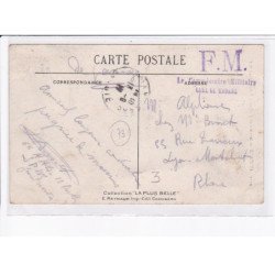CACHET: le commissaire militaire, gare de modane, F.M. - très bon état