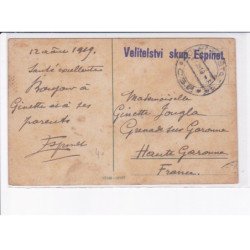 CACHET: velitelstvi skup. espinet. - très bon état