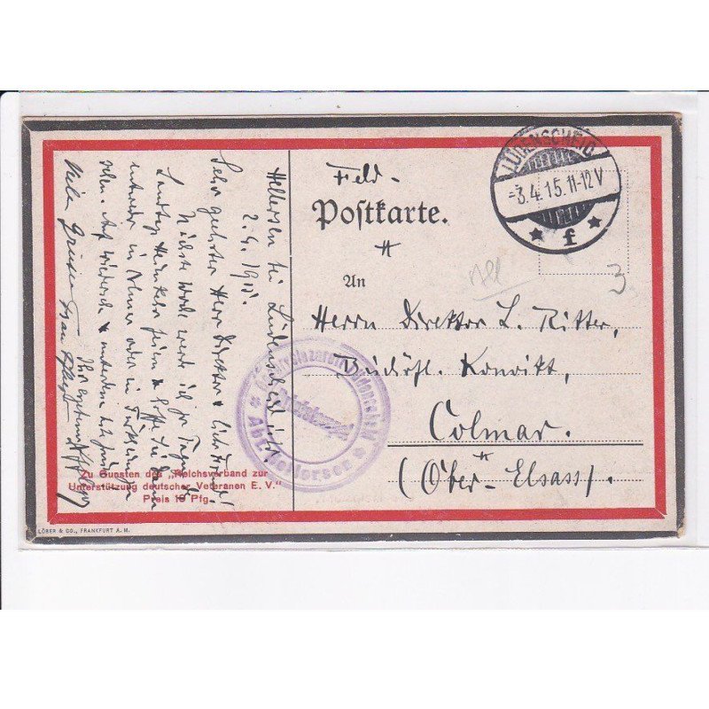 CACHET: - très bon état