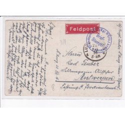 CACHET: traindepot kgl. württ, brief-stempel - très bon état