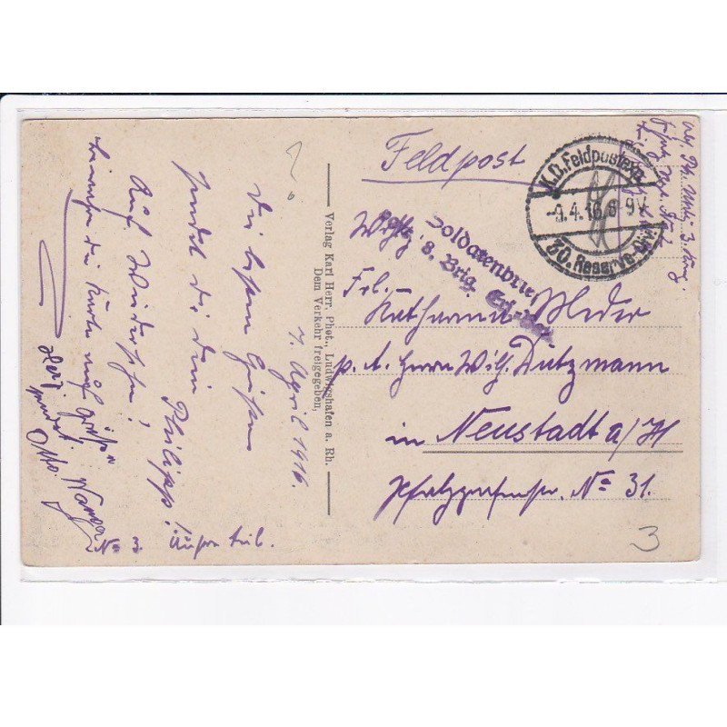 CACHET: soldaten - très bon état