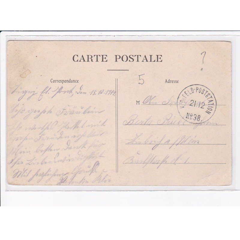 CACHET: feld-poststation n°38 - très bon état