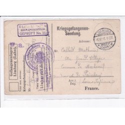 CACHET: geprüft no. 11, gefangenenlager, limburg - très bon état