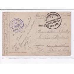 CACHET: postprÂ¨fungsstelle geprüft langensalza - très bon état