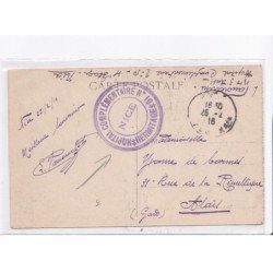 CACHET: complémentaire, hôpital, hermitage nice, n°10 - très bon état