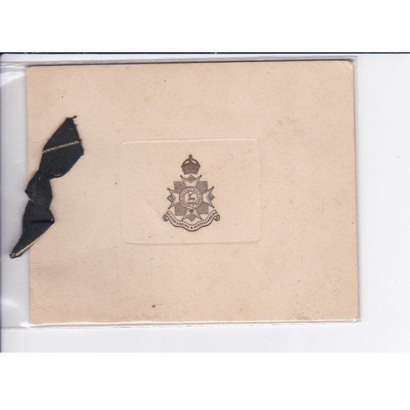 CACHET: bedfordshire and nertfortshire - très bon état